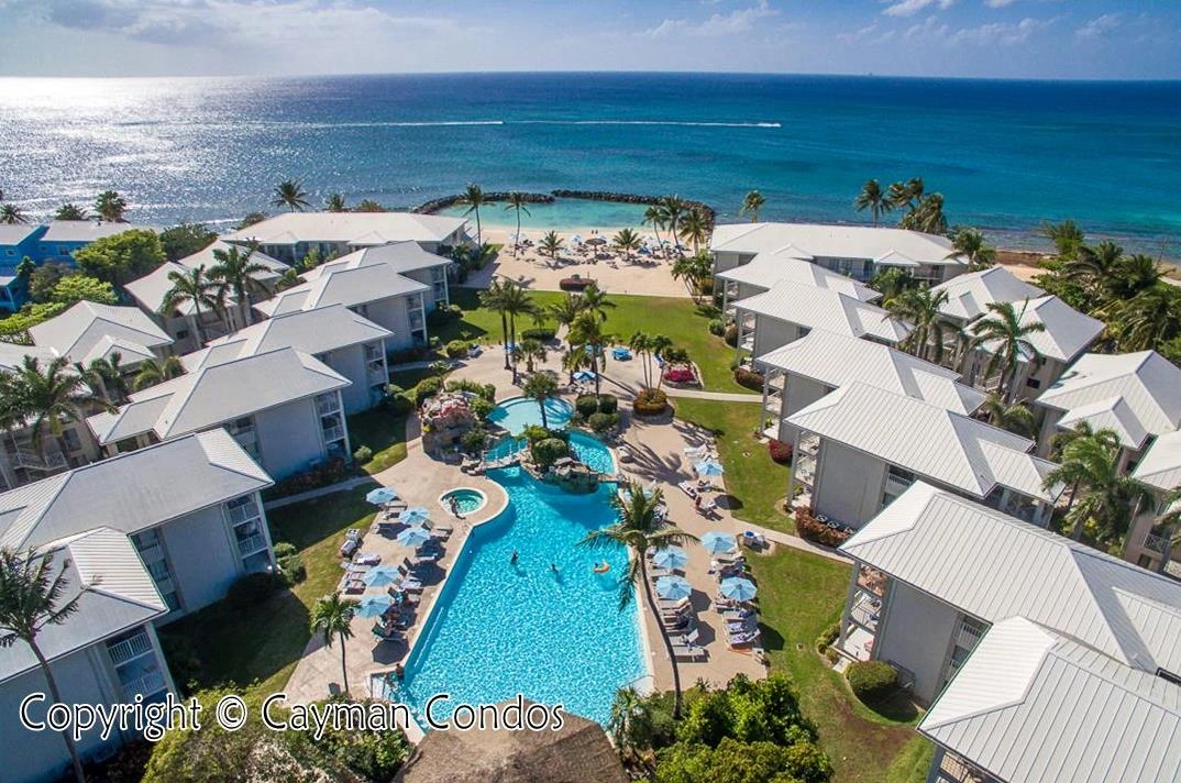 pools and ocean view at Sunset cove